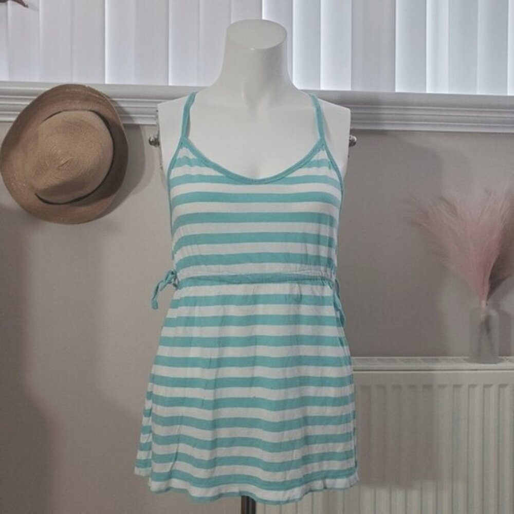 BUY 1 GET 1 FREE- Old Navy Striped Cami Razerback Peplum Top